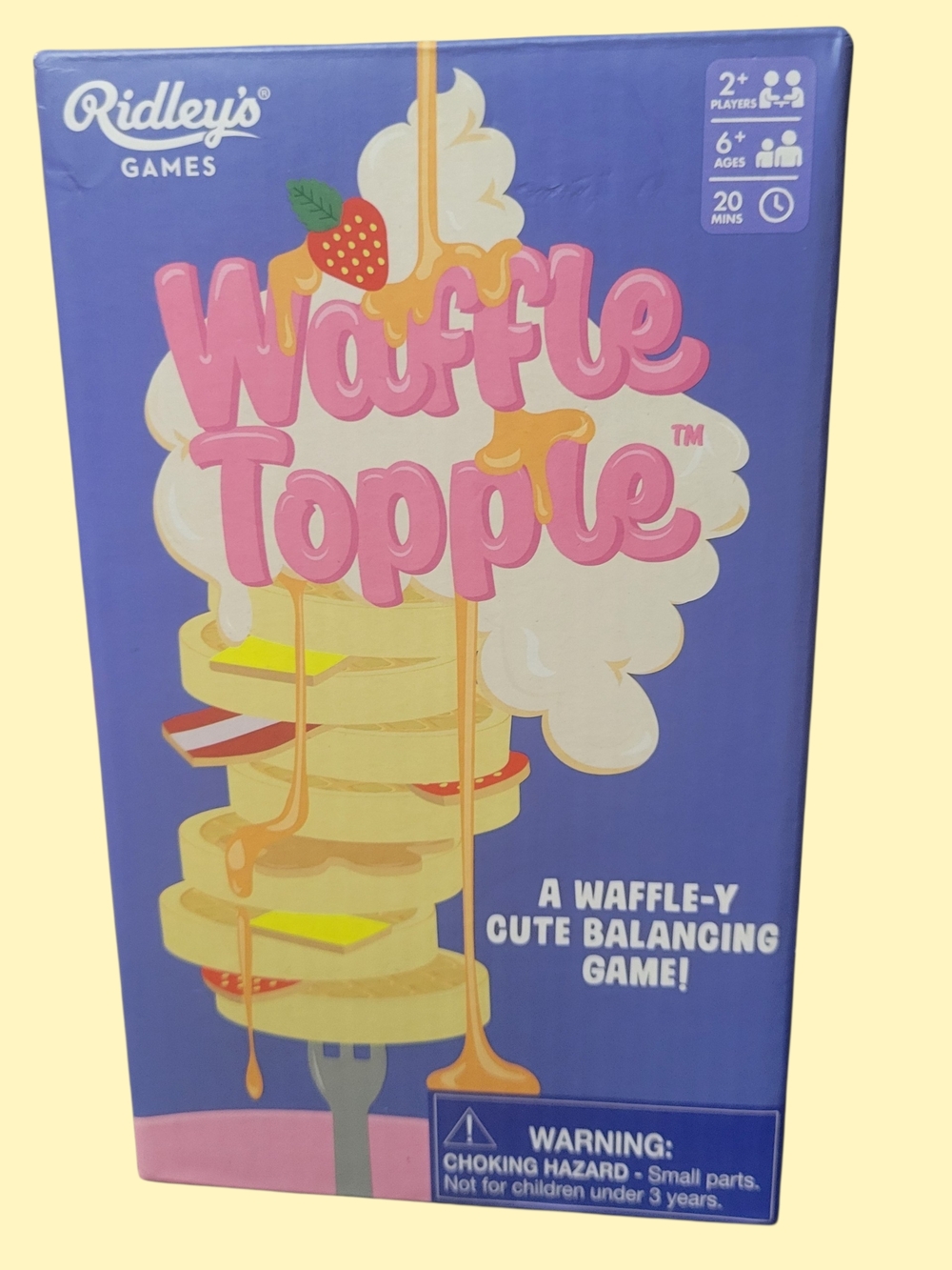 Ridley’s Games Waffle Topple Board Game